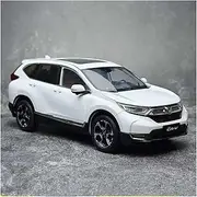 Scale Finished Model Car 1:18 Scale for Honda CRV 2017 SUV Alloy Diecast Sports Car Exquisite Static Collector Car Souvenir Die-cast Vehicle