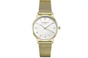 Rosefield RMGMG-R06 White Dial Gold Stainless Steel Womens Watch