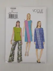 Vogue Sewing Pattern 9185 V9185 Misses Top Dress Pants Pattern Size 14-22 NEW