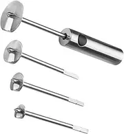 [LABRIMP] Stainless Steel Veggie Corer Core Remover Vegetable Core Tool Easy to Clean Kitchen Gadget