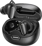 Bluetooth Earbuds Wireless Earphones Bluetooth 5.4 in-Ear Earbuds Headphones Built-in Mic, Touch Control, IPX6 Waterproof, Comfortable Fit, Type-C Charging, 25H Playback, Black