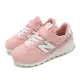 【NEW BALANCE】休閒鞋 996 Wide 中童 寬楦 粉 白 魔鬼氈 網眼 小朋友 運動鞋 NB(YV996BB3-W)