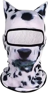 Cat Balaclava, Dog Balaclava Full Face Hood Mask, Breathable 3D Animal Ski Mask, Lightweight Balaclava Face Masks for Outddor Hiking Skiing Riding