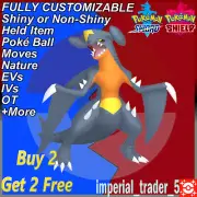 Pokémon Sword and Shield ✨ Shiny Garchomp ✨ W/ Best 6IV Customizable