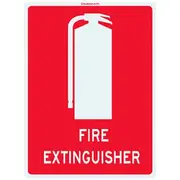 Fire Extinguisher Sign 22.5 x 30cm