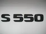 賓士 BENZ S CLASS S 550 S550 後箱蓋 字標 字體 烤漆黑 消光黑 W220 W221 W140