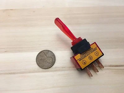 1 Pieces RED asw-13d ON-OFF Toggle Switch SPST automotive car truck 20a 12v C22