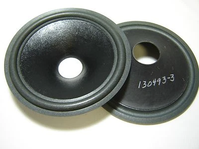 Pair 10" Paper Speaker Cones - Recone Parts - 130493-3
