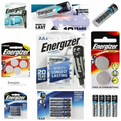 Energizer ULTIMATE lithium/ Alkaline advan. AA & AAA & 2032 Battery 12/20 Year