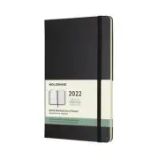 Moleskine 2022 12-month Weekly Large Hardcover Notebook