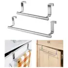 Stainless Steel Towel Bar Towel Rail Kitchen Rack Cupboard Hanger Holder A