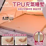 山之客 MOUNTAINHIKER奶酪床墊 【4.16 露營部品】單人雙人 充氣奶酪墊 TPU 枕頭 充氣床 充氣枕