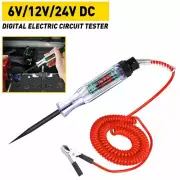 Digital Electric Circuit LCD Tester Test Light Car Truck Voltage Probe Pen 3-24V
