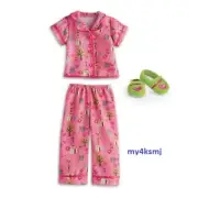 American Girl welliewishers Wellie Wishers Doll ENCHANTED GARDEN pjs PAJAMAS