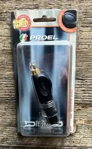 Proel Die Hard DHMA510 XLR Female To RCA Male Metal Adapter
