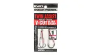 Sale Varivas AH-65 Ocean Works Twin Assist V Cut Ultra Sharp Size 1 (4582)