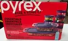 Pyrex Bake 'N Store 16-pc. Glass Food Storage Set |4049 Essentials Set Easy Grab