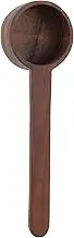 Walnut Coffee Bean Measuring Spoon Rugged Durable Food Grade Salt Spoon for Home Restaurant Use Made of Walnut Wood Size 168x47x24mm