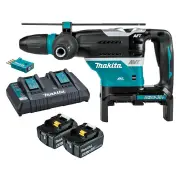 Makita DHR400G2UN - 36V (18Vx2) Brushless AWS SDS Max Rotary Hammer Kit (2 x 6.0Ah) + AWS Receiver