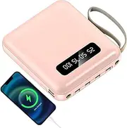 Portable Charger Bank, 5000 MAh Portable Charger Pack for Cell Phone, Ultra-Light Fast Charging Digital Display Smart Phone Charger Bank
