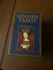 Golden Tarot By Kat Black ~ 78 Card Deck NEW SEALED