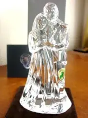Waterford Crystal BRIDE & GROOM Wedding Figurine Cake Topper - NEW IN BOX!
