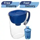 Brita Large Water Filter Pitcher for Tap and Drinking Water with 1 Elite Filter