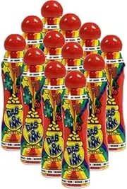 One Dozen 3oz Dab-O-Ink Red Bingo Dauber