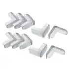 Table Desk Cupboard Worktop Corner Cushion Cover Protector Pad Clear 10pcs