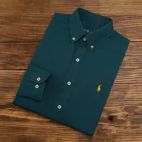 在飛比找Yahoo!奇摩拍賣優惠-大東全球購~Ralph Lauren polo襯衫男長袖大碼