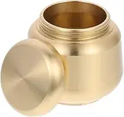 DECHOUS Brass Cremation Urns for Human Ashes Mini Keepsake Urns for Pet Baby Ashes Funeral Memorial Jar
