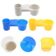 15 Pcs Pigeon Drinking Fountain Bird Cage Water Cup Feeding Bowl