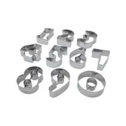 Soffritto Professional Bake Numbers Cookie Cutters 10 Piece