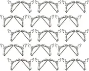 [VINTORKY] 30pcs DIY Alloy Jewelry Accessories Durable Metal Hanger Charms For Crafting Home Decor And Boutique Display