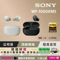 在飛比找momo購物網優惠-【SONY 索尼】WF-1000XM5 旗艦真無線藍牙耳機(