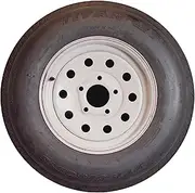 AR15C205755WM-GTDEX Economy Radial Tire and Wheel ST205/75R15 C/5-Hole - White/Pinstripe Modular Rim