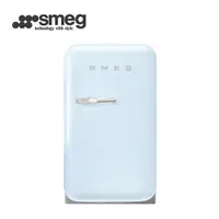 在飛比找誠品線上優惠-【SMEG】義大利彩色復古迷你冰箱34L-粉藍色(FAB5R