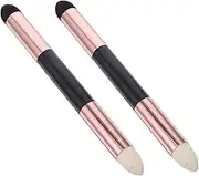 2pcs Blending Stumps Drawing Sponge Brush Washable Reusable Sketching Tools for Watercolor Oil Painting Durable Dual Head Design for Enhanced Artistic Techniques