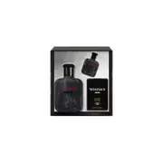 3pc Whisky Black Op Mens Fragrance Perfume 100ml EDT/20ml EDT & 10ml EDT Set