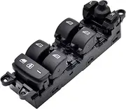Power Window Main Switch Compatible with Volvo XC60 2009 2010 2011 2012 2013 V60 S60 2011 2012 2013 OE 31334348 31334347 31334346 31334345 Front Door Mixture Direct Replacement
