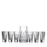 Waterford Lismore 7 Piece Pitcher & Shot Glass Set