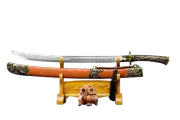 Kirin Manganese Steel Qing Dynasty Sword