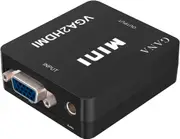 Mini VGA to HDMI 1080P HD Video Converter Adapter Micro USB Power