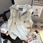 $免運$模範Ｅ號👕 連帽背心 背心外套 馬甲背心 開衫外套 外搭背心 無性別穿搭 馬甲 背心 美式上衣 重磅上衣 寬鬆