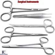 Surgical Tissue Tweezers Forceps Scissors and Needle Holders Suturing Tools CE