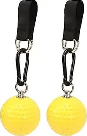 Pull Up Ball Grip, Climbing Pull Up Power Ball Hold Grips, Climbing Ball Handles with Straps for Bouldering Strength Training Fitness
