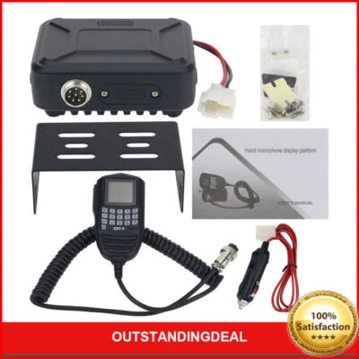 QYT WP-12 Mini Mobile Radio FM Transceiver 25W 200-Ch VHF UHF Car Radio Station