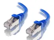 Astrotek CAT6A Shielded Ethernet Cable 30m Blue Color 10GbE RJ45 Network LAN Pat