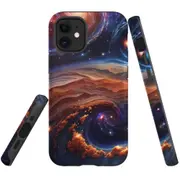For iPhone 12 mini Tough Protective Cover, Unknown Galaxy