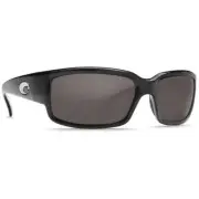 Costa Caballito Black Frame Sunglasses w/Gray 580P Lenses 06S9025-90250259